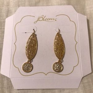 JBloom Gold Dangle Earrings
